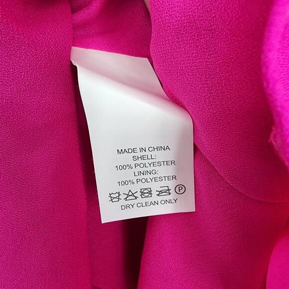 Kate Spade New York Boganvilea Sleeveless Ruffle Mini Dress Pink Size 0 - Picture 4 of 5